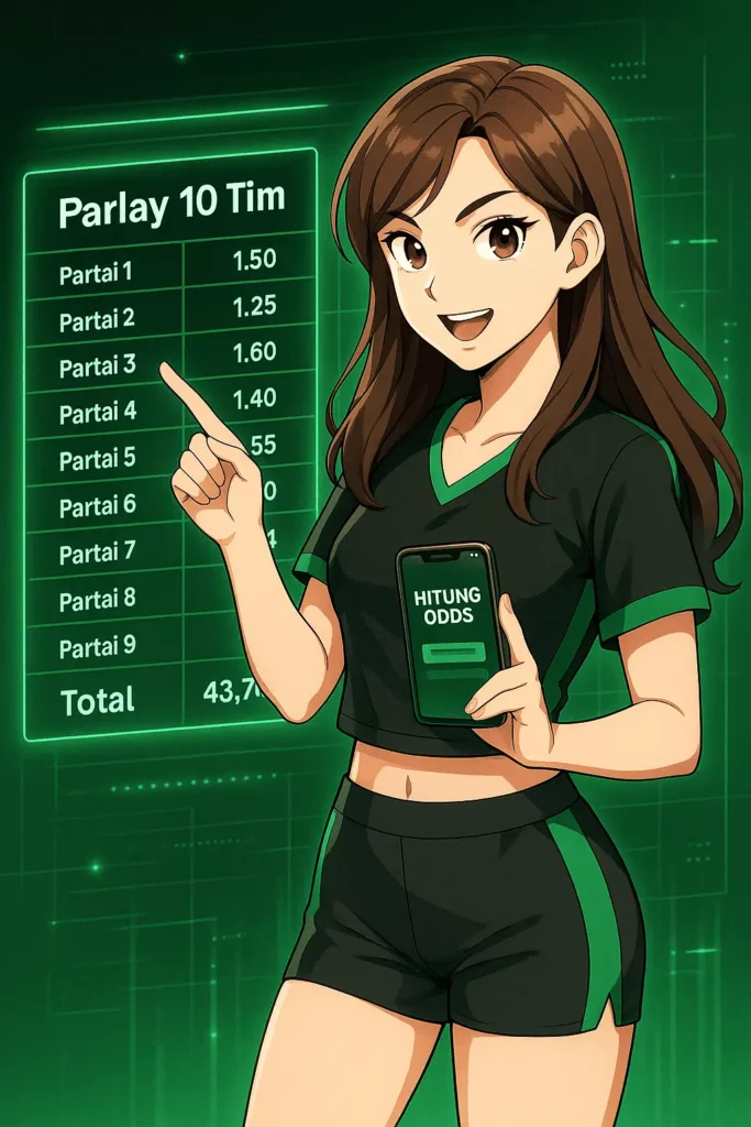 Kalkulator Parlay 10 Partai